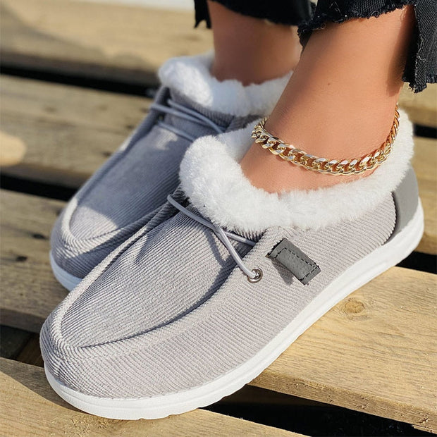 Furry Winter Loafers